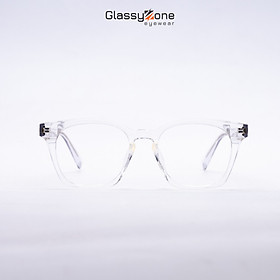 Gọng kính cận, Mắt kính giả cận kim loại Form vuông thời trang Nam Nữ Keisha - GlassyZone