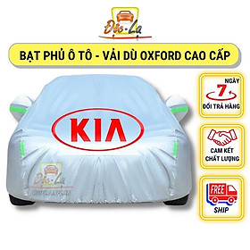 Bạt Phủ Ô Tô Vải Dù Kia Morning, Soluto, Cerato, Seltos, K3, Rondo, Optima