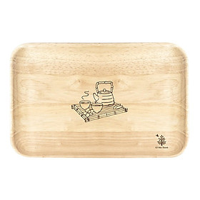 Mua Đĩa khay gỗ hình chữ nhật Size trung | Gỗ Đức Thành - 25141 | Đựng Đồ Ăn | Trang Trí | Chụp Hình | Decor