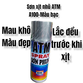 Sơn xịt màu nhũ ATM - A100, A400 - 400ML