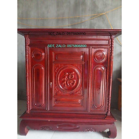 Tủ thờ gỗ nhãn 1m27