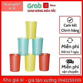 Cốc phíp nhựa uống nước Việt Nhật 330ml - Cốc nhựa chịu nhiệt cao cấp bền đẹp