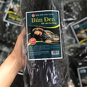 Bún gạo lứt đen Cao Tuyền, đặc sản Cao Bằng, làm 100% từ gạo lứt, đỗ đen