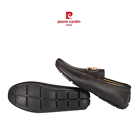 [New Arrival] Giày lười da nam cao cấp Pierre Cardin thiết kế logo sang trọng, ấn tượng, kiểu dáng ôm gọn chân giúp thoải mái - PCMFWL 520
