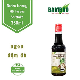 Nước tương nấm Shiitake mật hoa dừa hảo hạn 300ml - Detoko