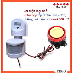 Mua Thiết bị chống trộm còi cú xe gió  báo động chuyên cho vườn lan  sân nhà  trang trại