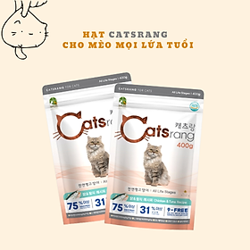 Thức ăn hạt cho mèo mọi lứa tuổi CATSRANG  - 400g