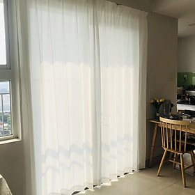 Mua Rèm voan trắng dày CẢN NẮNG  CHỐNG UV trang trí homestay  studio TORICO