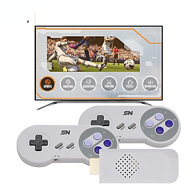 Điều khiển trò chơi truyền hình không dây Mini Everdrive 16 bit cho Super Snes Nes Game Stick Console 4K cho SFC Drive Color: 5000 Trò chơi với RU