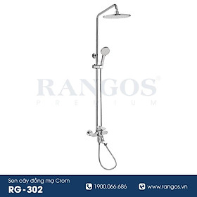 SEN CÂY ĐỒNG MẠ CROM CAO CẤP RANGOS RG-302