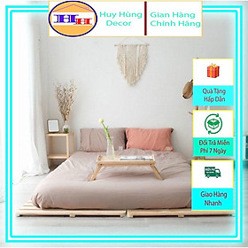 Mua Giường Pallet Gấp Gọn Giường Xếp Gỗ Thông Nhiều Kích Thước