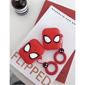 Mua Vỏ bảo vệ bao đựng tai nghe/Case Airpods 1/2 2D hình CUTE - kèm móc khoá