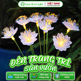Mua Đèn trang trí năng lượng mặt trời chùm hoa anh đào   tích kiệm điện  bóng siêu sáng  chống thấm nước - DA3140