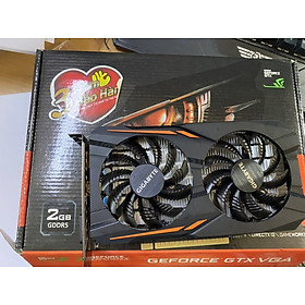 VGA Cạc màn hình GIGABYTE NVIDIA GeForce GTX 1050 2GI D5 2FAN - HÀNG CHÍNH