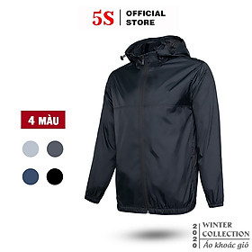 Áo Khoác Nam 5S Cao Cấp 2 Lớp Vải Dù Ấm Áp Cản Gió, Chống Nước Hiêu Quả Nhiều Màu
