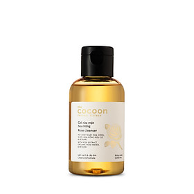 Gel rửa mặt hoa hồng cocoon 140ml