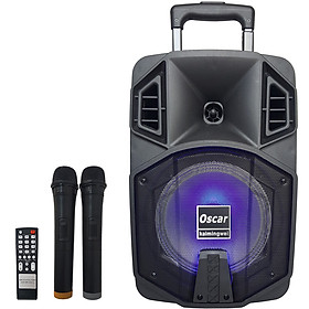 Loa kéo cao cấp vỏ nhựa Bass 20 Oscar SR-08P - Hàng chính hãng