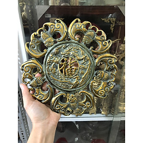Mua Võng ngũ phúc lâm môn bằng đồng giả cổ dk 22cm