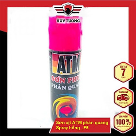 Mua Sơn xịt ATM phản quang Spray hồng _F6
