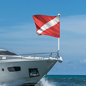 Flag Durable Warning Flag for Spearfishing Underwater Sports
