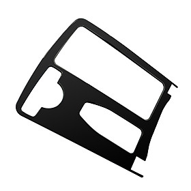 Khung Dán Trang Trí Điều Khiển Tay Vịn Cho Mercedes Benz C-class C180 C200 W204 2008-2014 Đen