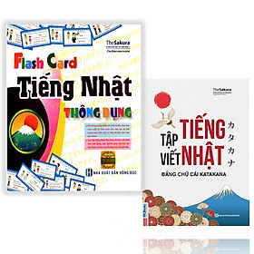 [Download Sách] Thư viện tiếng nhật -1. Flashcard Tiếng Nhật Thông Dụng - Tủ Sách Học Tốt Tiếng Nhật + Tập Viết Tiếng Nhật Bảng Chữ Cái Katakana