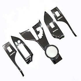 Bộ ốp nội thất dành cho Toyota Innova 2017 - 2020 mẫu titan