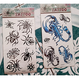 Combo 2 miếng hình xăm dán- nhiều combo lựa chọn
