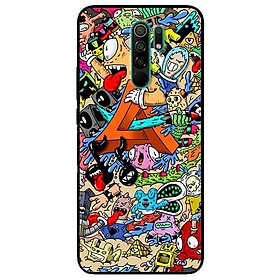 Ốp lưng dành cho Xiaomi Redmi 9 - Redmi 9A - mẫu Nhân Vật Đủ Sắc