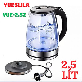 Mua Ấm đun siêu tốc thủy tinh YUESLILA 2.5l (YUE-2.5Z)