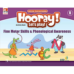 Hooray Let's Play Level B Fine Motor Skills & Phonological Awareness Activity Book