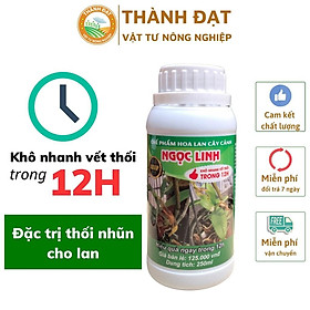 Mua Thuốc chống thối nhũn cho lan A8VIP Ngọc Linh-Đặc trị thối nhũn khô nhanh vết thối trong 12h lọ 250ml