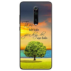 Ốp lưng in cho Xiaomi K20/ K20 Pro/ Mi 9T Mẫu Tâm Bất Biến