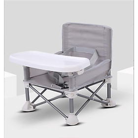 Ghế tập ăn gấp gọn hợp kim nhôm cho bé High Chair Baby