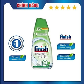Gel rửa chén bát finish eco 0% - 900ml/ chai