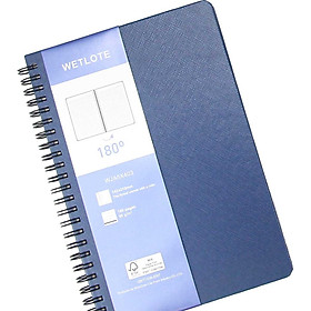 Wetlote Sổ Lò Xo A6 148tr - Xanh Lá WJA6X405