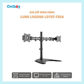 Mua Giá đỡ màn hình máy tính đôi  arm đỡ 2 màn hình Lumi Legend LDT07-C024