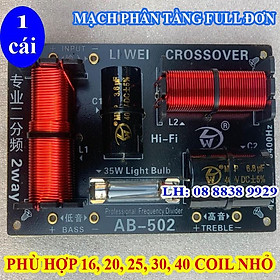 Mua MẠCH PHÂN TẦN 2 LOA CAO CẤP AB-502 - FULL ĐƠN