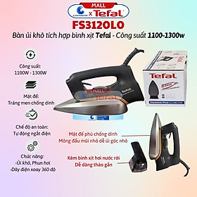 Mua Bàn Ủi Khô Tích Hợp Bình Xịt Nước Tefal FS3120L0 - Công Suất 1300W -  Hàng Chính Hãng