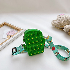 Túi Xách Cho Bé Pop It Bóp Bong Bóng Giải Trí Hỗ Trợ Giảm Căng Thẳng Nhiều Màu Sắc Và Kiểu Dáng Dễ Thương