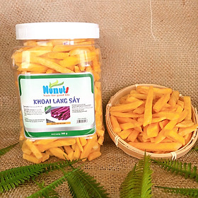 KHOAI LANG (VÀNG) SẤY GIÒN NUNUTS HŨ 500G