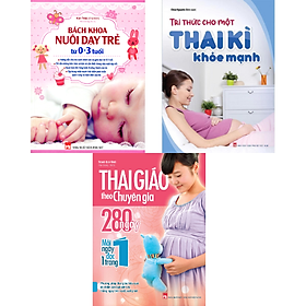 Hình ảnh COMBO TRI THỨC THAI SẢN + THAI GIÁO THEO CHUYÊN GIA + BÁCH KHOA NUÔI DẠY TRẺ TỪ 0-3