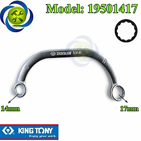 Mua Cờ lê hai đầu vòng trái me 14 x 17 Kingtony 19501417