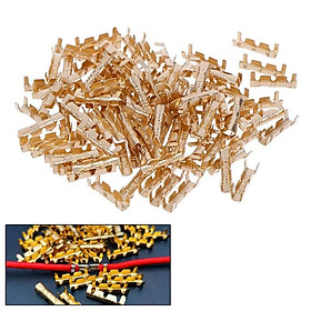 Mua Set 100 đầu nối dây điện bằng đồng tiện dụng 0.5-1.5mm2