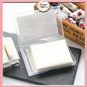Mua Hộp 500 Tờ Giấy Gạo Gói Kẹo Nougat  Kẹo Dừa  Kẹo Dứa  Kẹo Sữa  Mứt Chuối 6.5*8cm