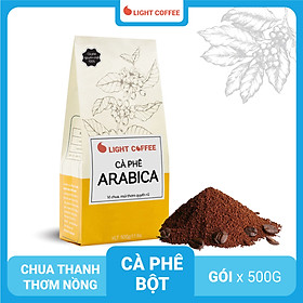 BÁO GIÁ Cà Phê Light Coffee | Shopee Lazada Sendo Tiki mới nhất 54 Cà phê rang xay Arabica Light coffee chua thanh, đắng nhẹ - 500g