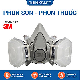 Mua Bộ Mặt Nạ 3M 6200 Và Phin Lọc 3M 6001 Lọc Bụi Vi Khuẩn Và Hơi Hữu Cơ