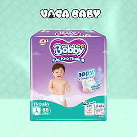 Tã bỉm QUẦN Bobby Mega Jumbo gói lớn tiết kiệm M96/ L88/ XL74/ XXL68 miếng