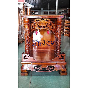 Mua Bàn thờ thần tài gỗ Tràm 40cm BTT40