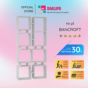 Mua Giá sách bằng gỗ kiểu dáng nhỏ gọn SMLIFE Bancroft